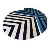 From Roche Bobois, Nimes Rug, Wool and Viscose Hand-tufted