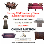 Luxury Leesburg Home, 8000 SF Downsizing Online Auction