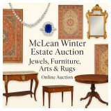 McLean Winter Estate Auction: Jewels, Furniture, Arts & Rugs Online Auction