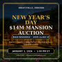 New Year's Day $14 Million Mansion Online Auction
