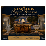 The $3 Mil Royal Princess McLean Mansion Lifetime Collection, Furniture, Lalique, Baccarat, Rugs 