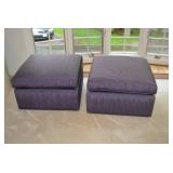 Large Upholstered Ottomans