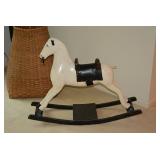 Wood Rocking Horse