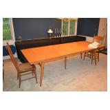 Conant Ball Table with 3 Leaves