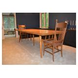 Conant Ball Table with 3 Leaves