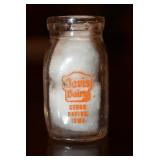Davis Dairy Cedar Rapids, Iowa Cream Bottle