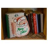 Many, many cookbooks!