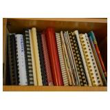 Many, many cookbooks!