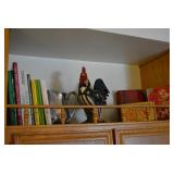 Many, many cookbooks!