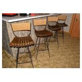 Amazing Vintage Shaver-Howard Bar Stools