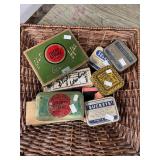 Antique tins