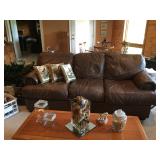 Leather Sofa 