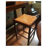 Rush Seat Stool
