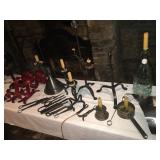 Hand Wrought Candlesticks