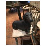 Wood Carved Daschund