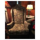 Two Baker Wing Chairs