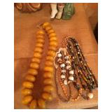 African Amber Beads
