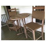Teak Piece Teak Patio Set