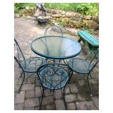 Wrought Iron Patio Set