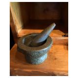 Stone Mortar & Pestle
