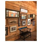 Entire Wall of Art