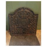 Cast Iron Fireplace Screen