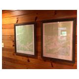 Framed Maps of Local Area