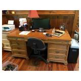 Large Oak Desk