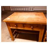 Kitchen Island with Pull Through Drawers