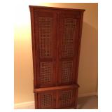 Cabinet with Cane Doors