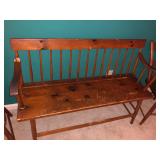 Antique Deacons Bench
