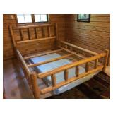 log cabin bed queen size