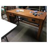 mission oak desk 