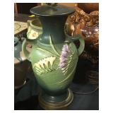 rare roseville lamp not a vase