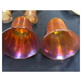 signed glass shades signed nuart