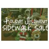 Holiday Blowout Sidewalk Sale