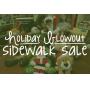 Holiday Blowout Sidewalk Sale