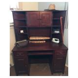 Corner Desk with Hutch