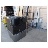 Box lots of Kitchenware, linens, toys, tools, estate sale items