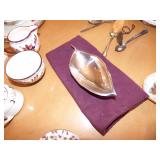 Sciarrotta Sterling Leaf Form Dish