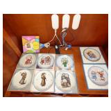 Antique and vintage Christmas plates by Schmidt