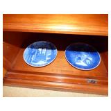 Royal Copenhagen Christmas plates
