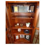 The second of two matching Walter E. Smithe bookcases