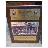 One of many pieces of Bears memorabilia