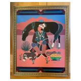 Beverly Blacksheep "Navajo Man" Oil Or Acrylic Original Painting 
