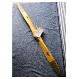 Vintage Wood Sensenich Propeller With Original Log Book Attached