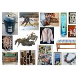 No Reserve Multi Estate - Auction - Dolls, Jewelry, Furniture, Antiques!