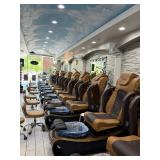 Business Liquidation Auction: SPA Pedicure Chairs & Front Desk