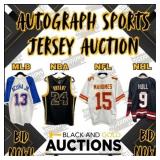 It's Game Time! Autographed Sports Jersey Auction!