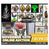 NOVEMBER 13TH WEEKLY THURSDAY ONLIN AUCTION